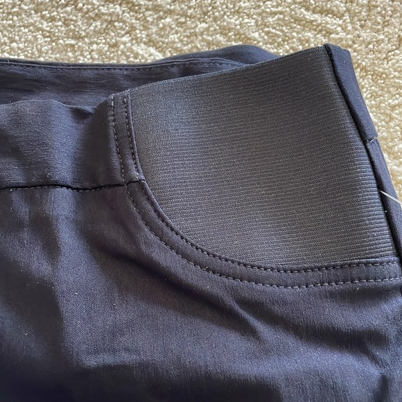 Motherhood maternity blue stretchy slacks. Size M. NWT. - Picture 3 of 5